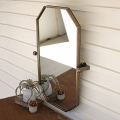 Adjustable Bracket Geometrical Wall Mirror