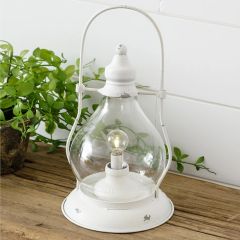 Antiqued Chic Hurricane Lantern