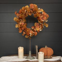 Autumn Charms Eucalyptus Leaves Wreath