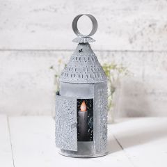 Charming Weathered Zinc Lantern