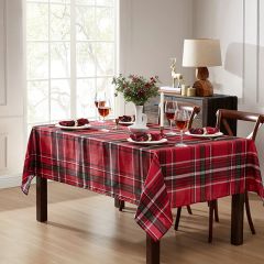 Christmas Plaid Tablecloth