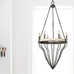 Simple Country Gothic Chandelier