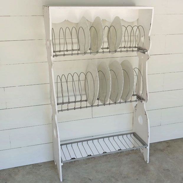 Country Chic Plate Rack | Antique Farmhouse