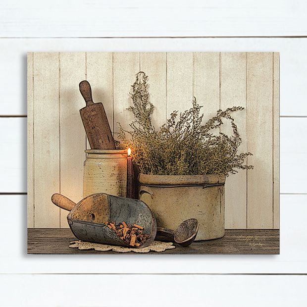 Rustic Country Kitchen Wall Art | Antique Farmhouse