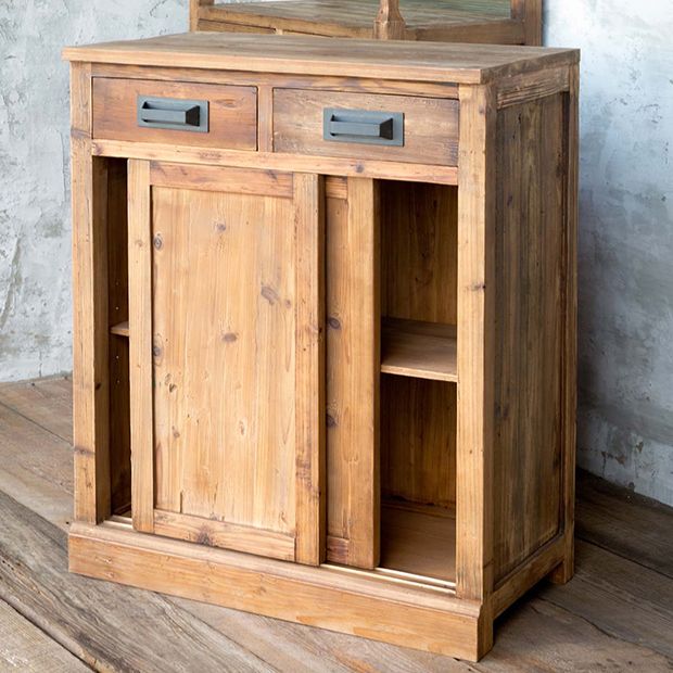 Bar Back Storage Cabinet | Antique Farmhouse