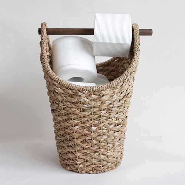 Braided Toilet Paper Basket | Antique Farmhouse