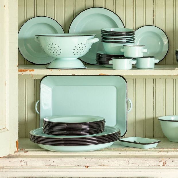 Vintage White Enamel Tray, Rectangular Enamel Bowl, Rustic Enamel Tray,  Food Storage, Serving Dish, Farmhouse Kitchen, Rustic Enamelware 