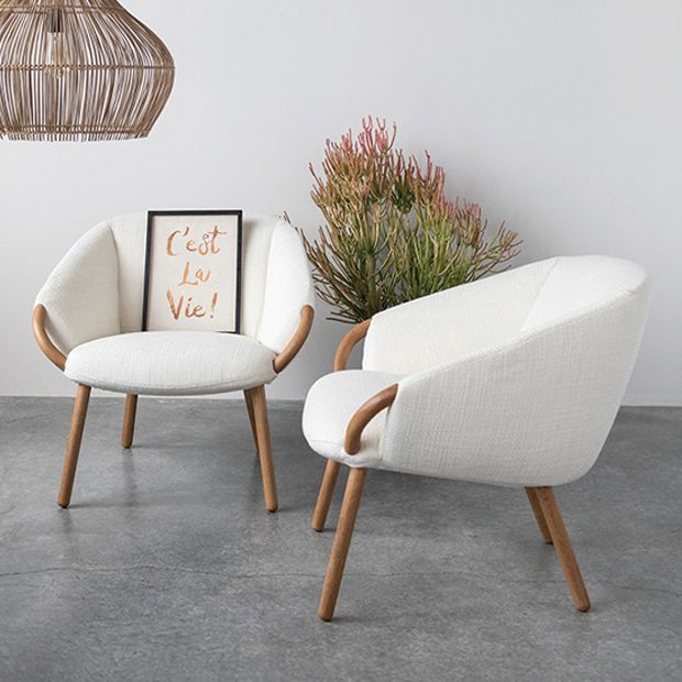 Modern Boho Upholstered Accent Chair | Antique Farmhouse