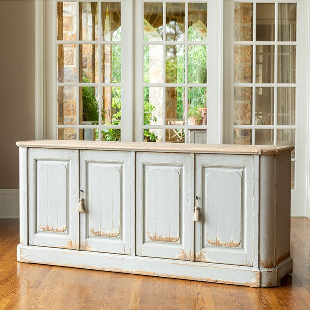 Weathered French Country Sideboard | Antique Farmhouse