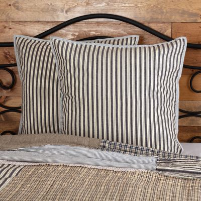 Ashmont Farmhouse Ticking Stripe Euro Sham