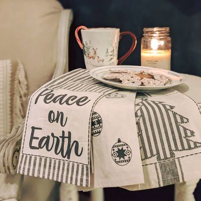 Peace on Earth Tea Towel Set of 3